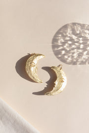 Kissing Moon Earrings
